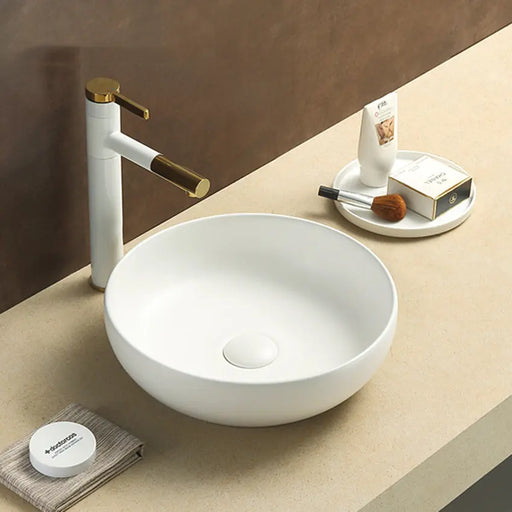 Lukka Oban Fine Ceramic Above counter Basins Lukka