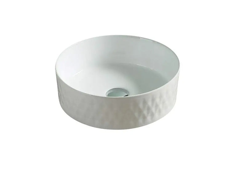 Ollia Diamond Fine Ceramic Above Counter Basin LK-ODA360