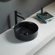 Lukka Ollia Fine Ceramic Above Counter Basin (Black) Lukka