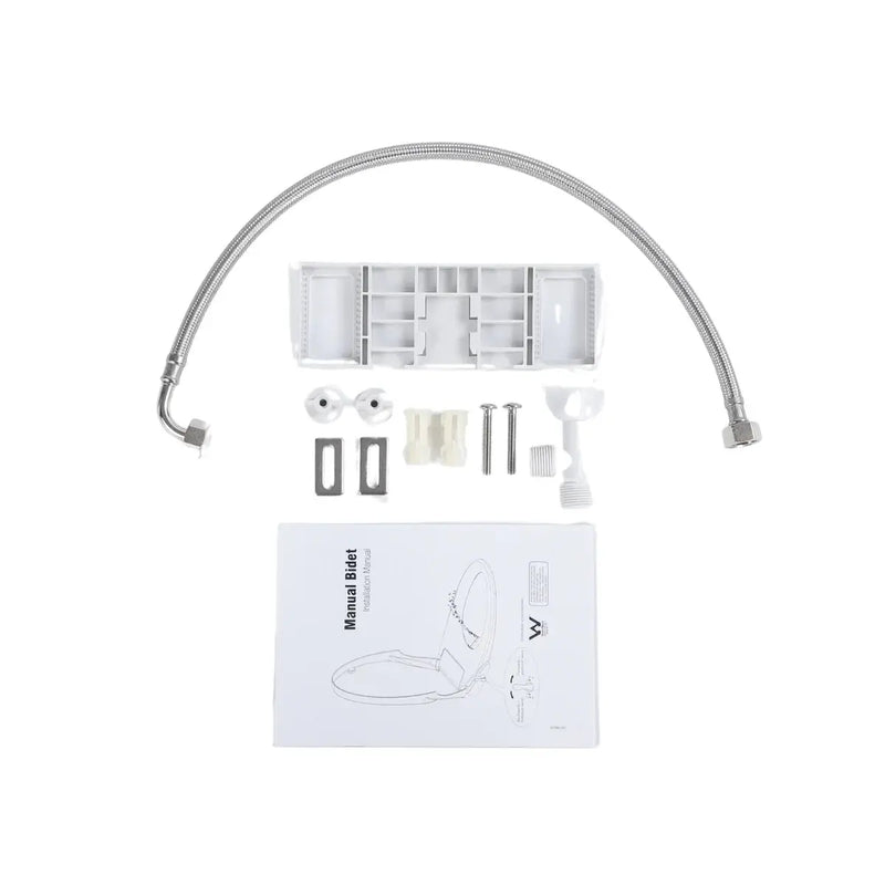 Toilet Bidet Seat Non-electric Left Hand Water Inlet/Right Hand Water Inlet - FIL Kitchen Bathroom