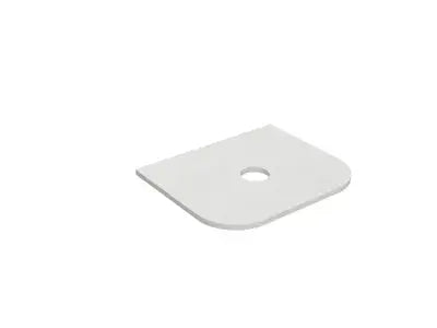 Lukka Agena Modern Fluted Cabinet Matte White (750mm) Lukka
