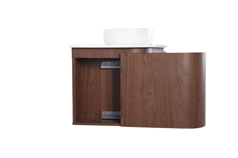 Ravello Modern Wall Hung Vanity Plywood Cabinet LK-RA1221W-MO