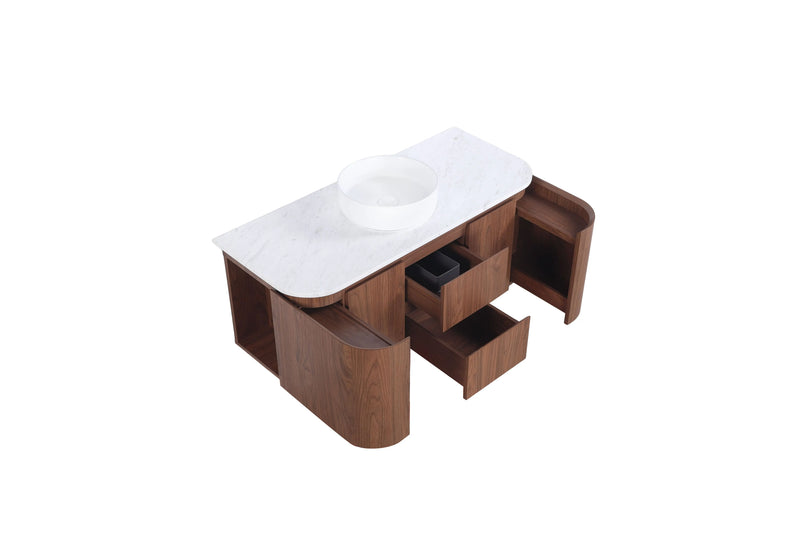 Ravello Modern Wall Hung Vanity Plywood Cabinet LK-RA1221W-MO