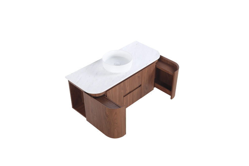 Ravello Modern Wall Hung Vanity Plywood Cabinet LK-RA1221W-MO