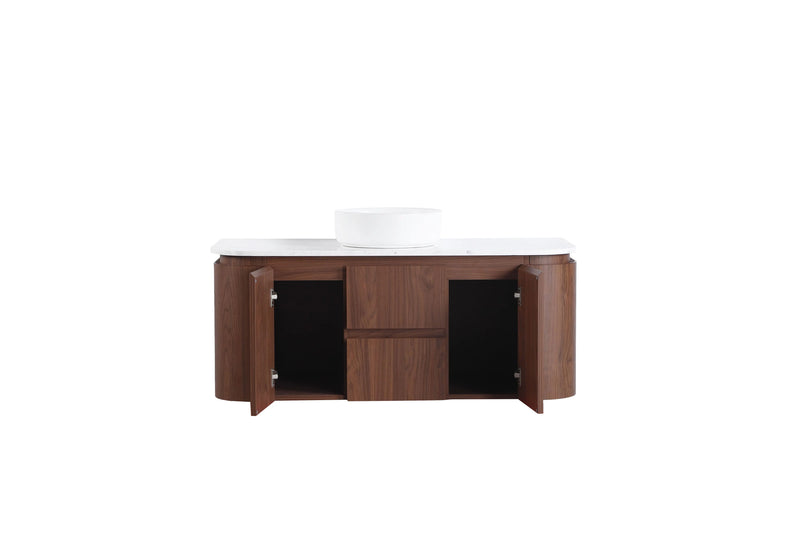 Ravello Modern Wall Hung Vanity Plywood Cabinet LK-RA1221W-MO
