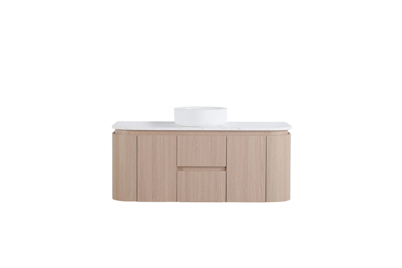 Ravello Modern Wall Hung Vanity Plywood Cabinet LK-RA1221W-SO