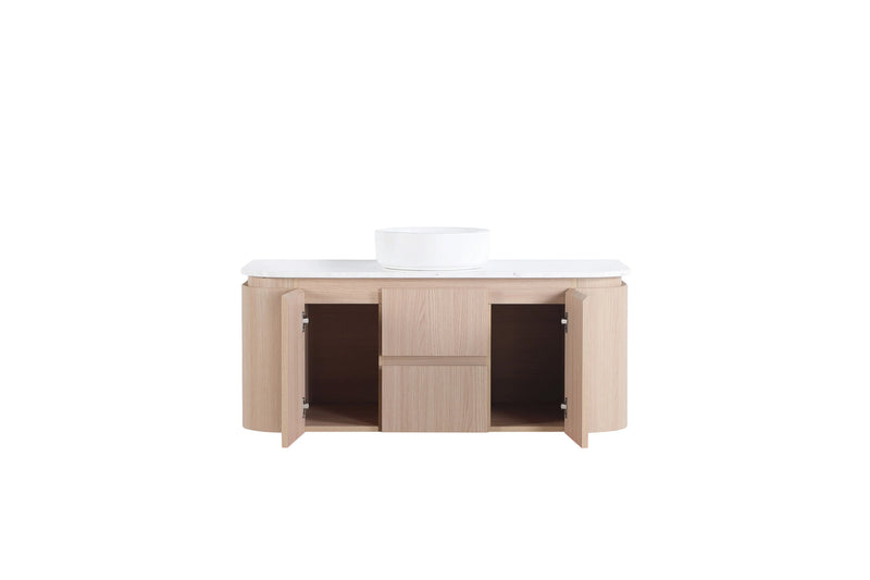 Ravello Modern Wall Hung Vanity Plywood Cabinet LK-RA1221W-SO