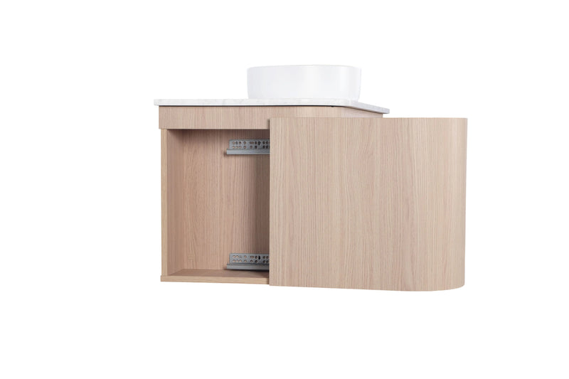 Ravello Modern Wall Hung Vanity Plywood Cabinet LK-RA1221W-SO