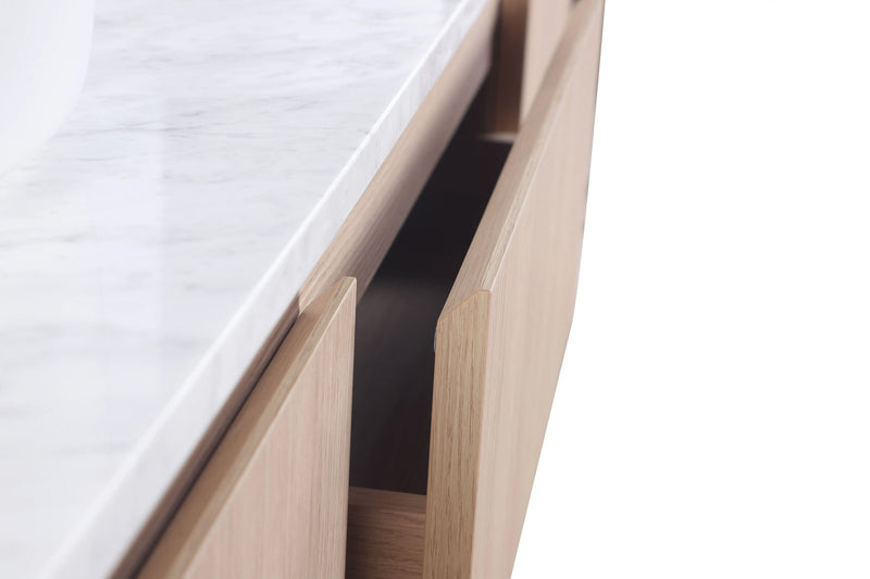 Ravello Modern Wall Hung Vanity Plywood Cabinet LK-RA1521W-SO
