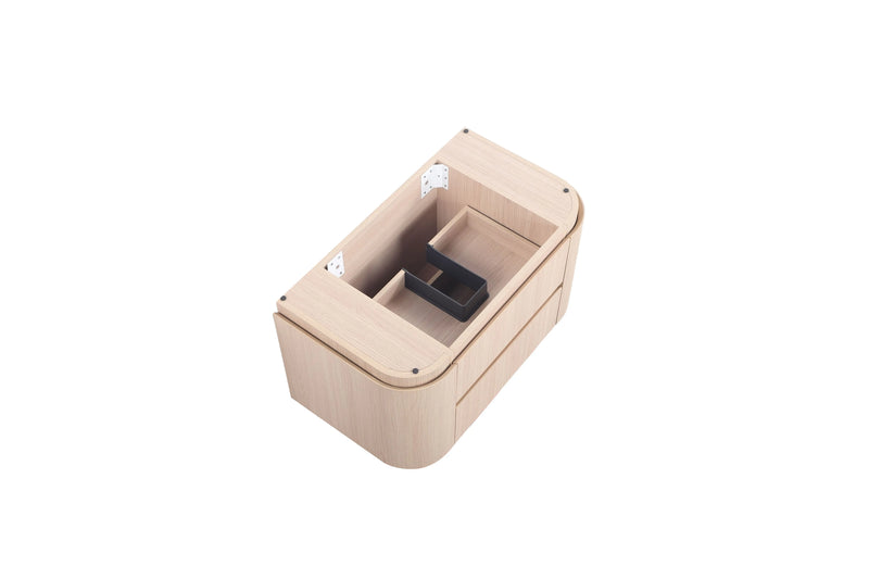 Ravello Modern Wall Hung Vanity Plywood Cabinet LK-RA750W-SO