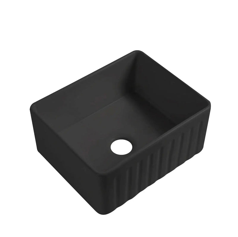 Roccia Fine Fireclay Farmhouse Buttler Sink 760mm LK-S-RFFC760