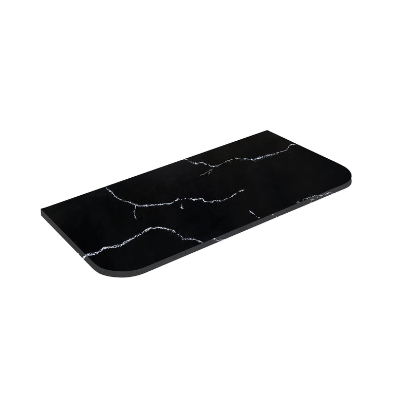 Calacatta Night Solid Surface Stone Top – Curve LK-SCN-CV