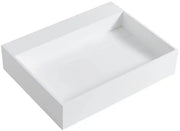 Crette Solid Surface Stone Wall Hung Basin LK-SCW642-UTH/SCW646-UTH/SCW945-UTH Lukka