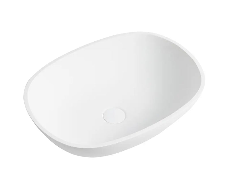 Perry Solid Surface Stone Above Counter Basin