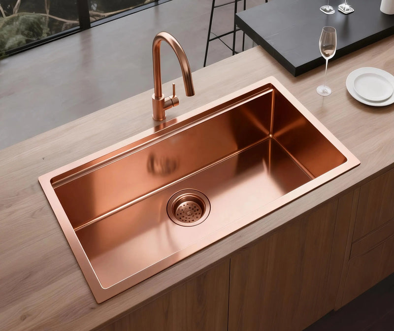 Kliff Hand Made PVD Stainless Steel Sinks LK-SSK-810/Multiple Colors