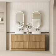 Lovina Floor Standing Vanity Harvest Oak 600mm/750mm/900mm/1200mm/150mm/1800mm - FIL Kitchen Bathroom