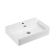 Marsay 59 Wall-Hung Rectangular Basin - Matt White mercioaustralia