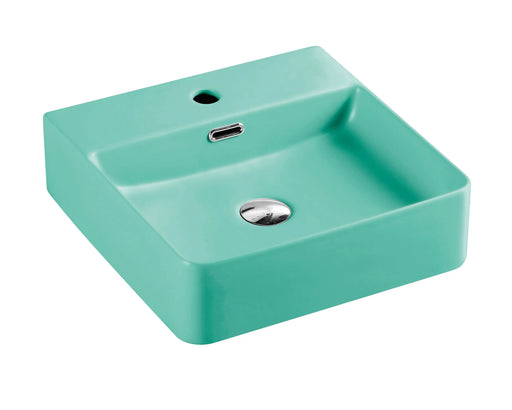 Marsay 77 Wall-Hung Square Art Basins - Antique Green mercioaustralia
