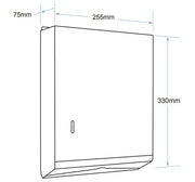 PAPER TOWEL HOLDER 255MM FIL Kitchen Bathroom