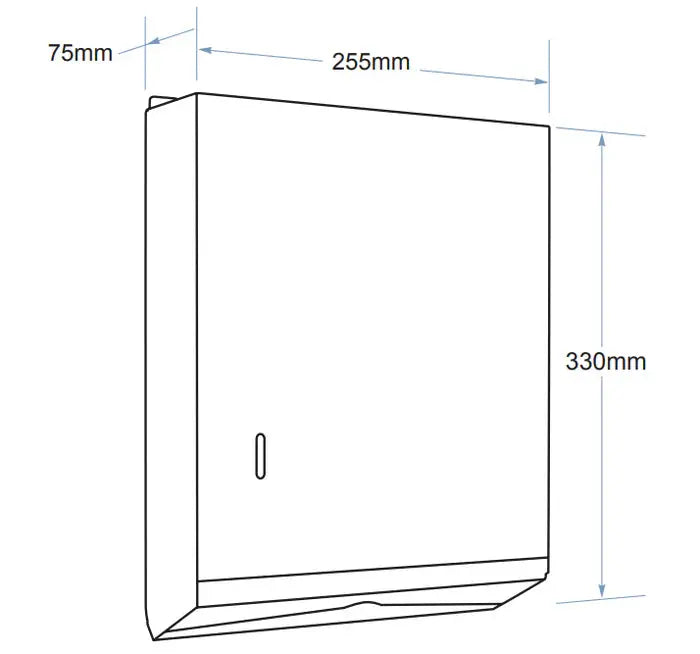 PAPER TOWEL HOLDER 255MM FIL Kitchen Bathroom