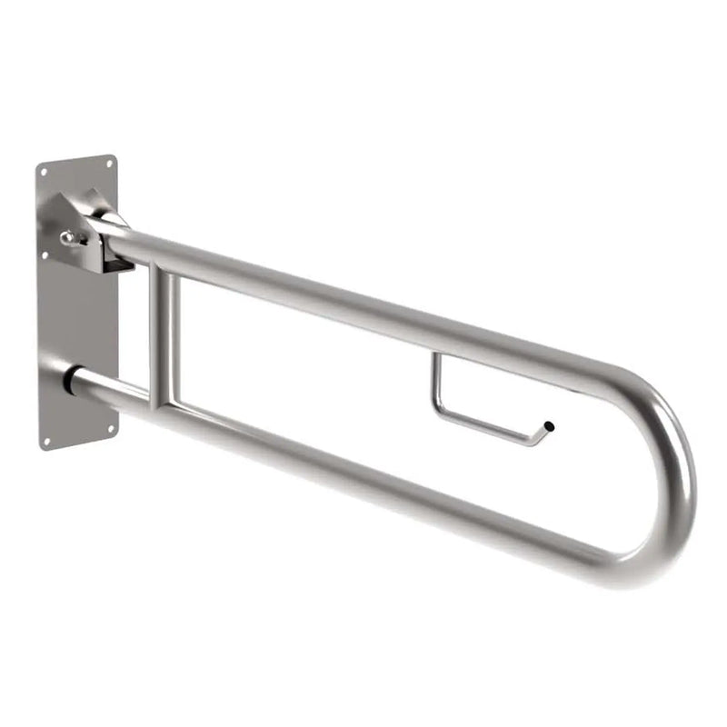 Bradley Australia MAPS  Drop Down Grab Rail with Toilet Roll Holder