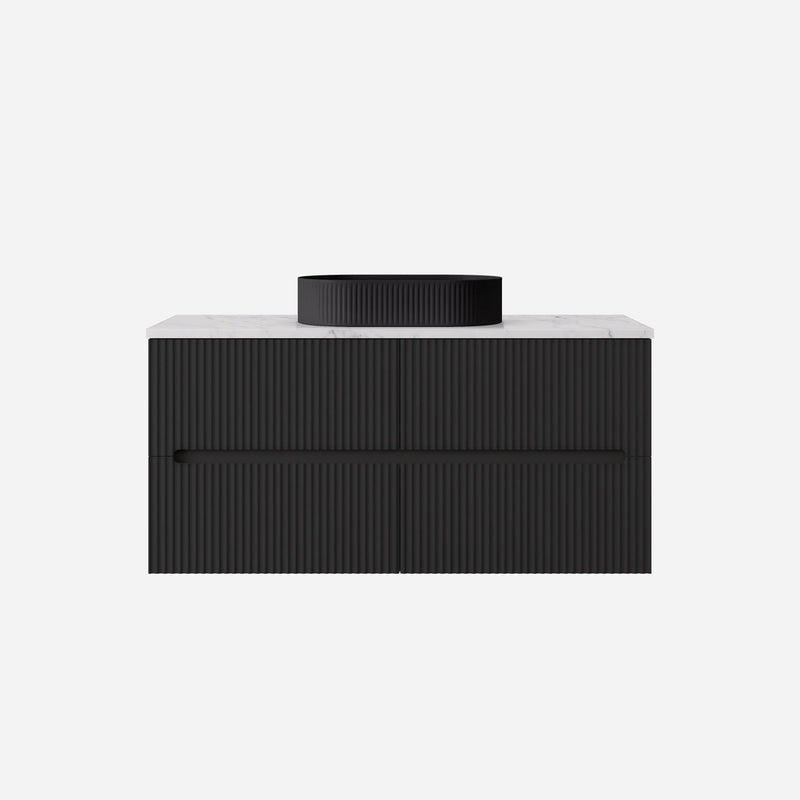 Lukka Cabarita Morden Wall Hung PVC Cabinet (1200mm Single Bowl) Lukka
