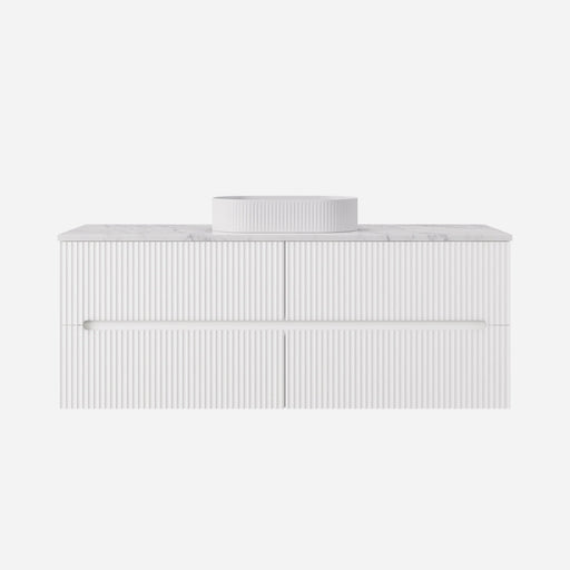 Lukka Cabarita Morden Wall Hung PVC Cabinet (1500mm Single Bowl) Lukka