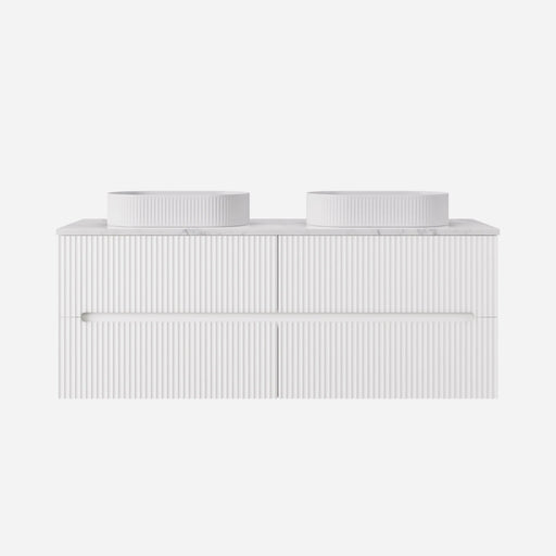 Lukka Cabarita Morden Wall Hung PVC Cabinet (1500mm Double Bowl) Lukka
