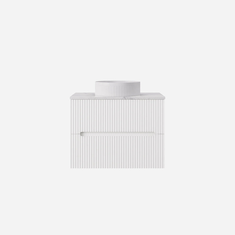 Lukka Cabarita Morden Wall Hung PVC Cabinet (600mm) Lukka