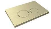 Mercio Sigma Round Flush Plate – Brushed Gold mercioaustralia