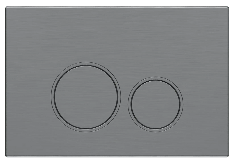 Mercio Sigma Round Flush Plate – Gun Metal mercioaustralia