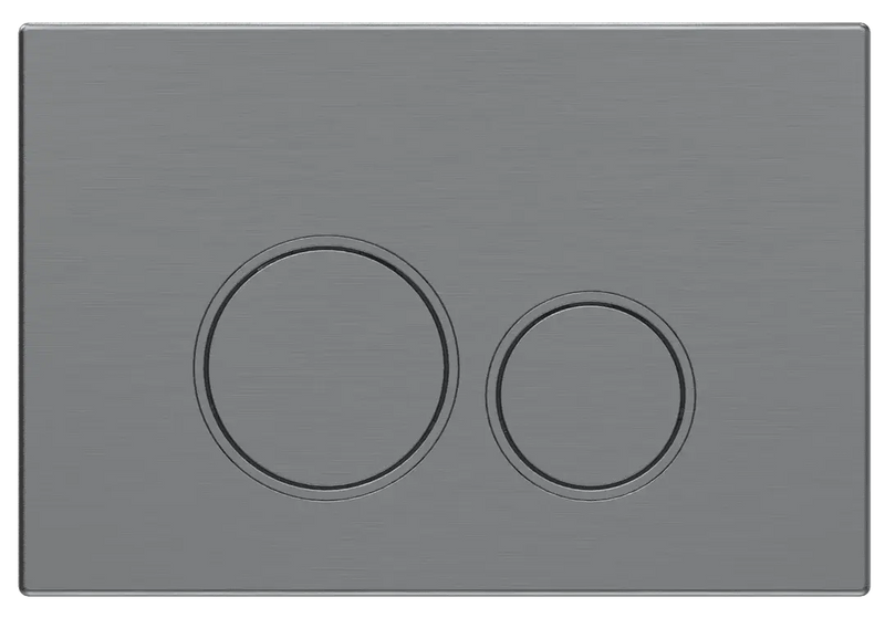 Mercio Sigma Round Flush Plate – Gun Metal - FIL Kitchen Bathroom