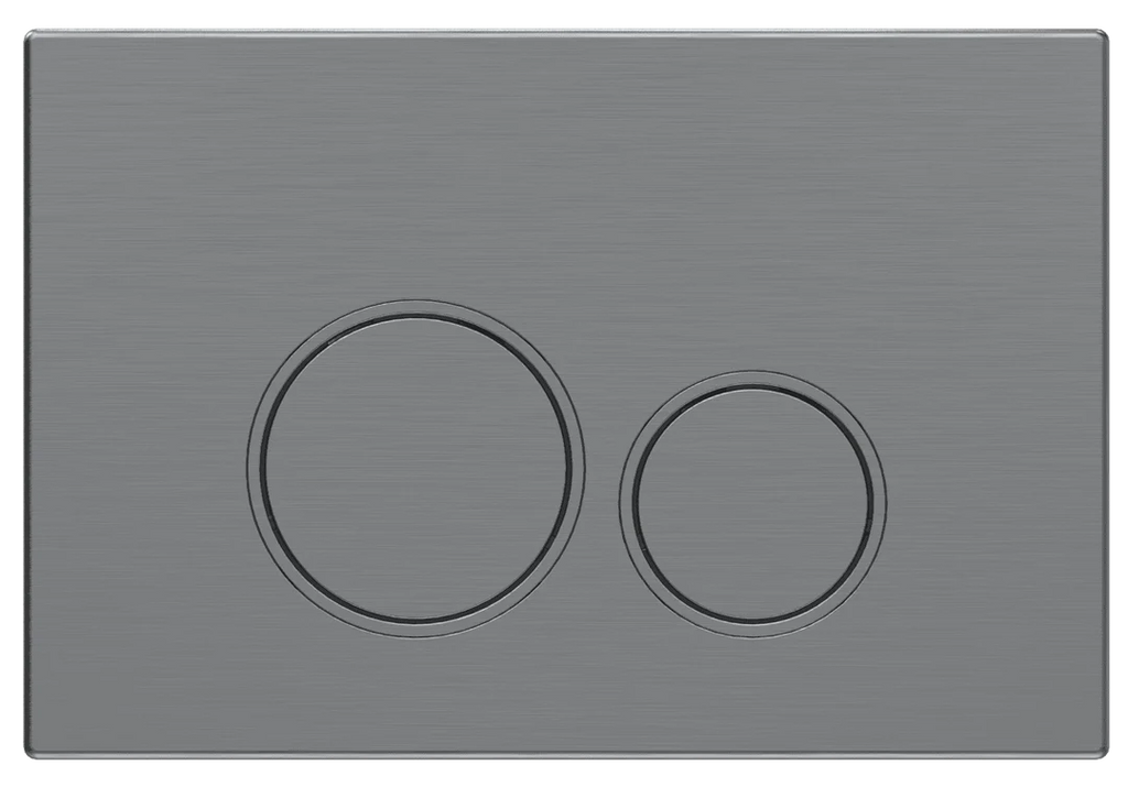 Mercio Sigma Round Flush Plate – Gun Metal