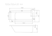 Mira Insert & Island Bathtub - Gloss White mercioaustralia
