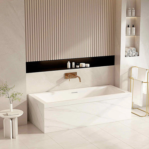 Mira Insert & Island Bathtub - Gloss White mercioaustralia