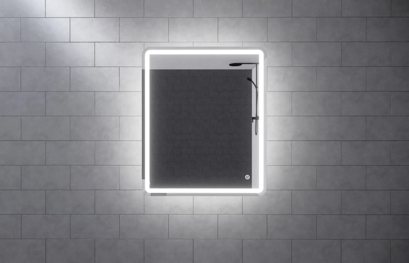 RIVA S2 FRAMELESS FRONTLIT RECTANGLE LED MIRROR 3 COLOUR LIGHTS 1500X800MM - FIL Kitchen Bathroom