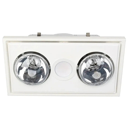 Midas Duo 3-in-1 Bathroom Heater with Exhaust Fan and LED Light - FIL Kitchen Bathroom