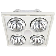 Midas Quattro 3-in-1 Bathroom Heater with Exhaust Fan and LED Light - FIL Kitchen Bathroom
