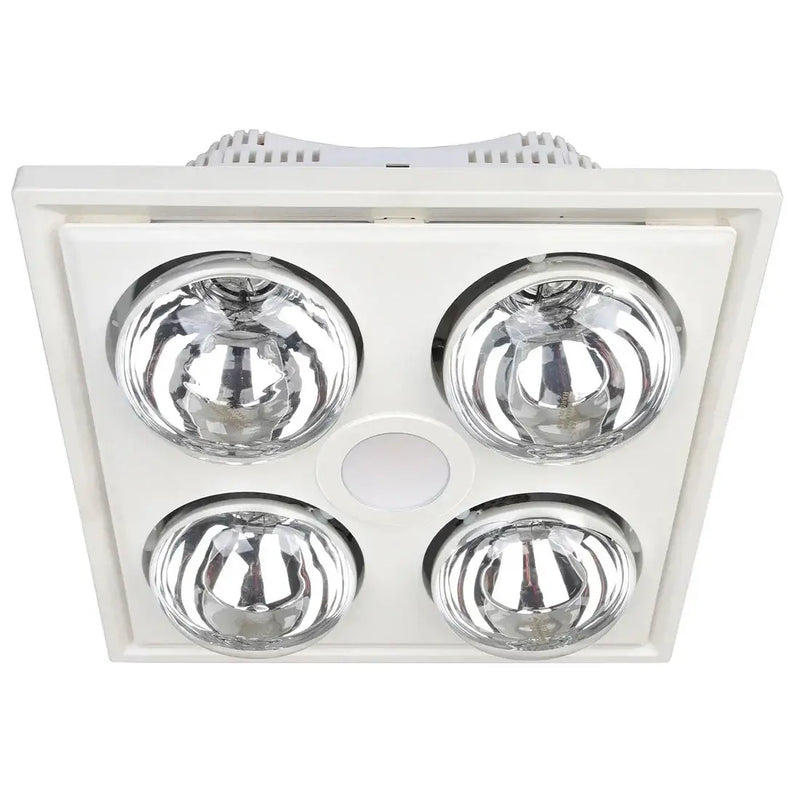 Midas Quattro 3-in-1 Bathroom Heater with Exhaust Fan and LED Light - FIL Kitchen Bathroom