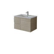 Nordic Wall Hung Vanity (Oak) POSEIDON