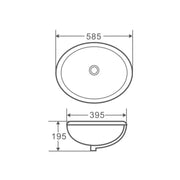 Nue R59 Undercounter Basin mercioaustralia