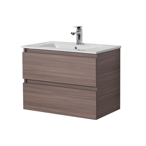 Stella Oak Wall Hung Vanity (600mm/750mm/900mm) - FIL Kitchen Bathroom