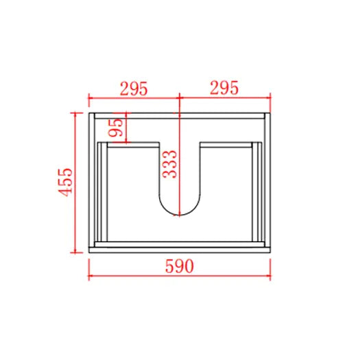 Stella Oak Wall Hung Vanity (600mm/750mm/900mm) - FIL Kitchen Bathroom