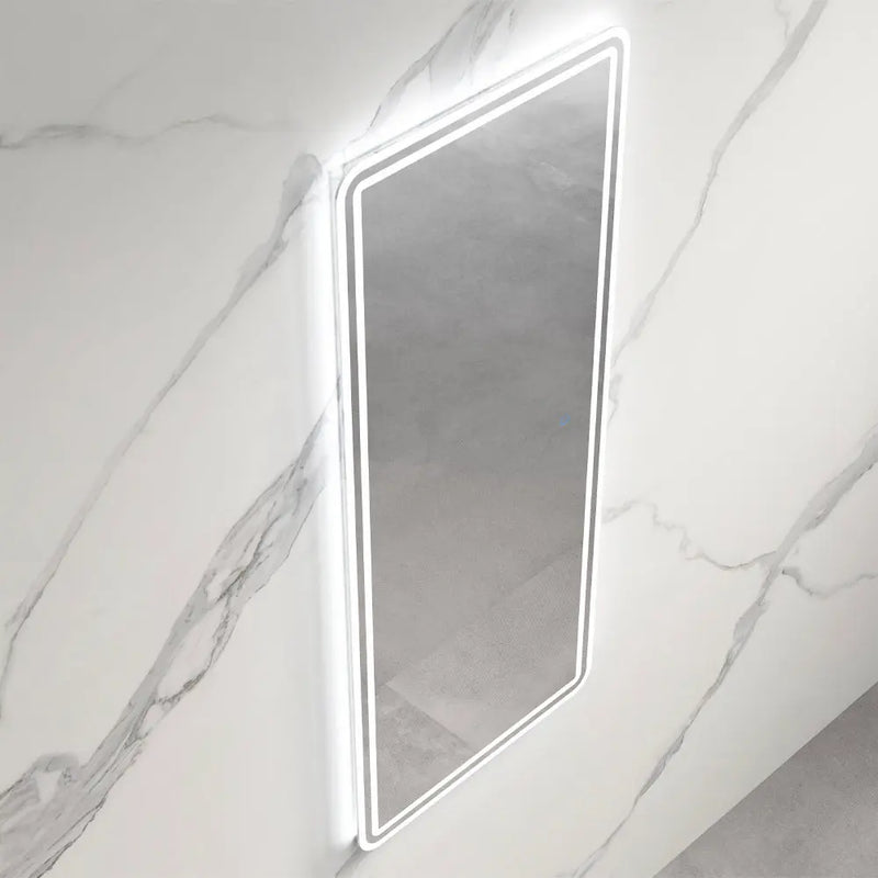 INFINITY OASIS LED MIRROR WITH TOUCH SENSOR SWITCH 600X1400MM - FIL Kitchen Bathroom