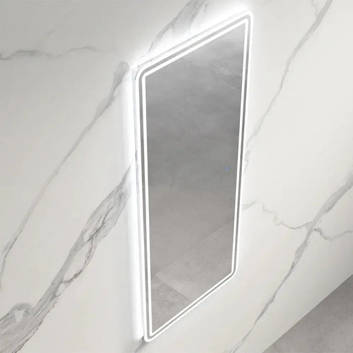 Oasis LED Mirror Frosted Edge 600x30x1400mm - FIL Kitchen Bathroom