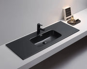 Olivia Matte Black Ceramic Top 600mm/750mm/900mm/1200mm - FIL Kitchen Bathroom