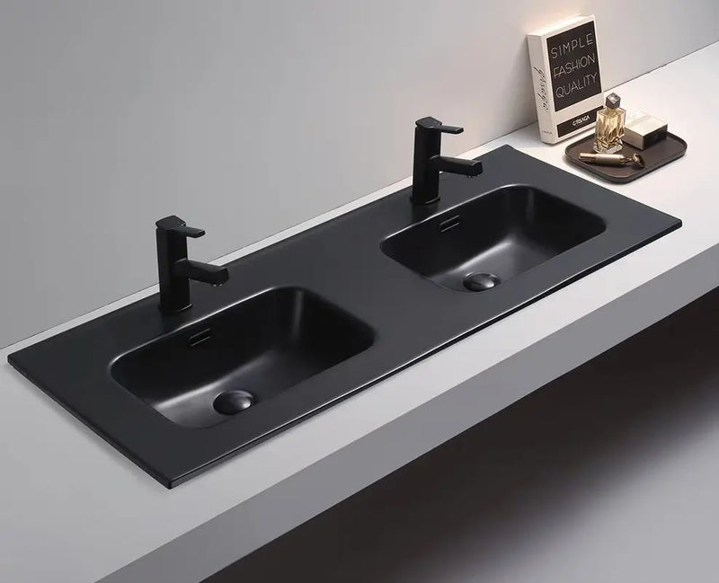 Olivia Matte Black Ceramic Top 600mm/750mm/900mm/1200mm - FIL Kitchen Bathroom