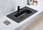 Olivia Matte Black Ceramic Top 600mm/750mm/900mm/1200mm - FIL Kitchen Bathroom
