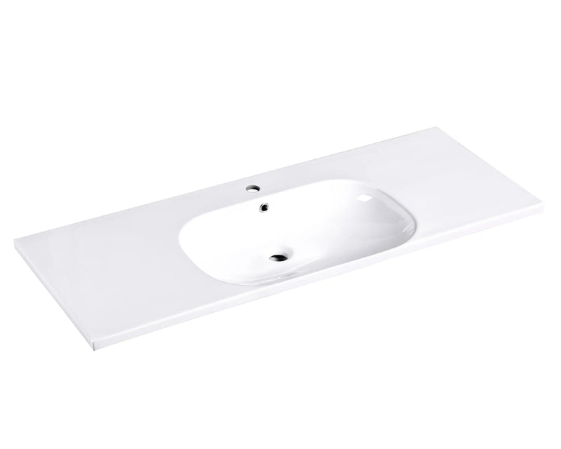 Opal 1200mm Single Bowl Ceramic Top Vanity Basin mercioaustralia