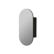 OLIVIA MIRROR SHAVING CABINET MATTE BLACK/ MATTE WHITE 450X900mm CETO
